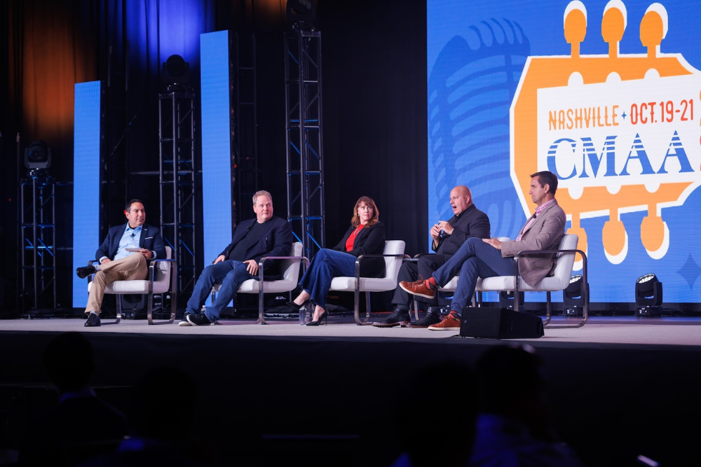 Brian Miske, KPMG, during the plenary session - SWI